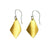 Gold-plated Art-Deco earrings - Emma Mogridge