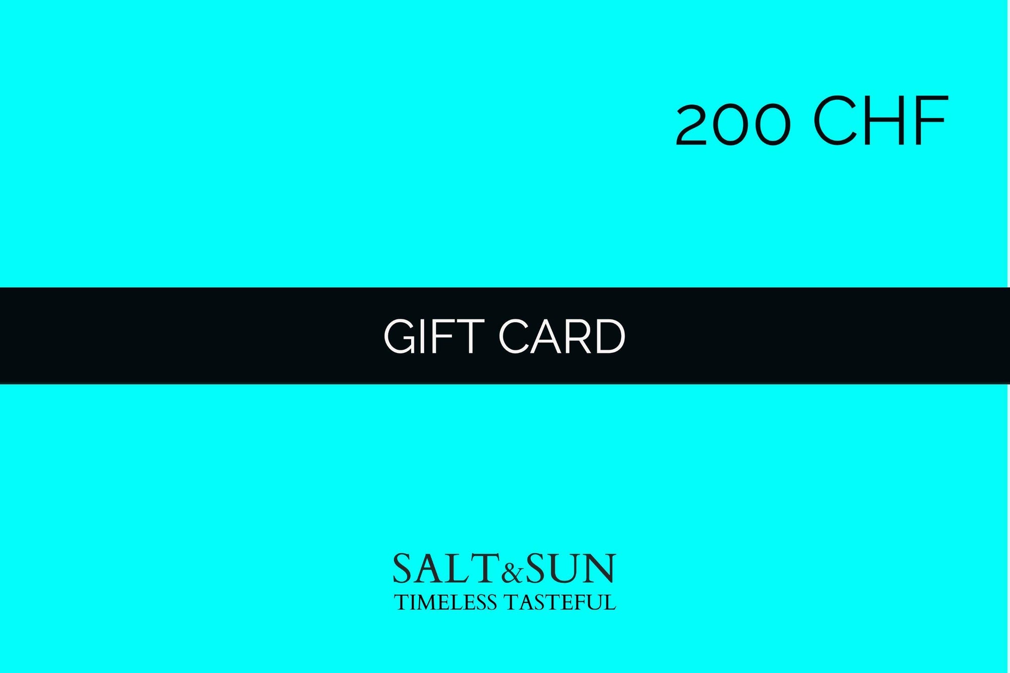 200 CHF Gift Card