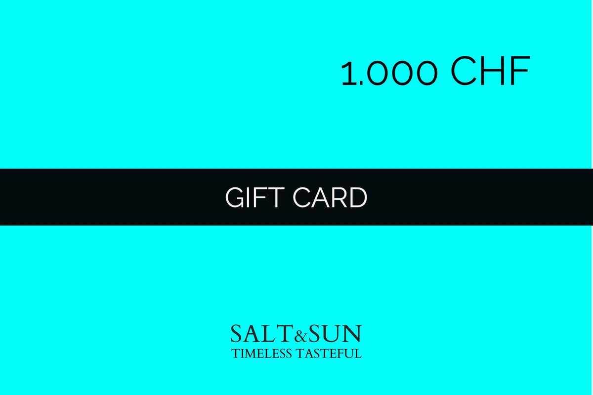 1.000 CHF Gift Card