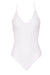 Elegant white swimsuit | feel like a film diva - L'Eone Idotea White