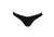 Elegant black bikini bottom | designer swimwear - L'Edone Iris Black