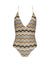 Idotea One-piece Gold Pattern Swimsuit - Salt and Sun