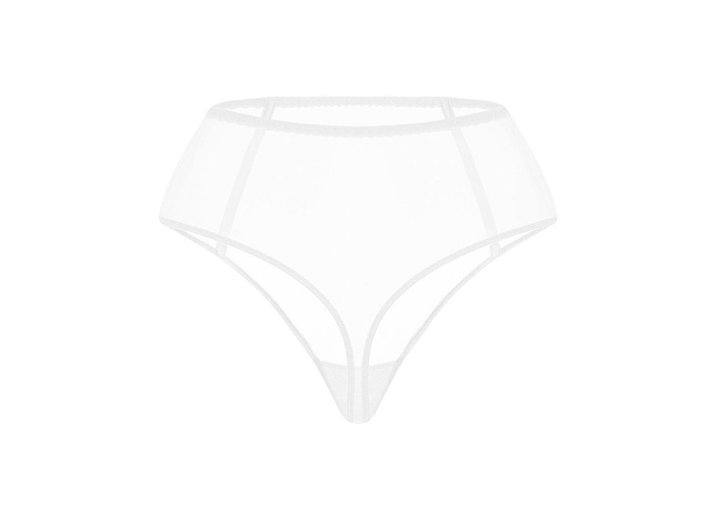 durchsichtiges high-waist panty von ZHILYOVA Lingerie