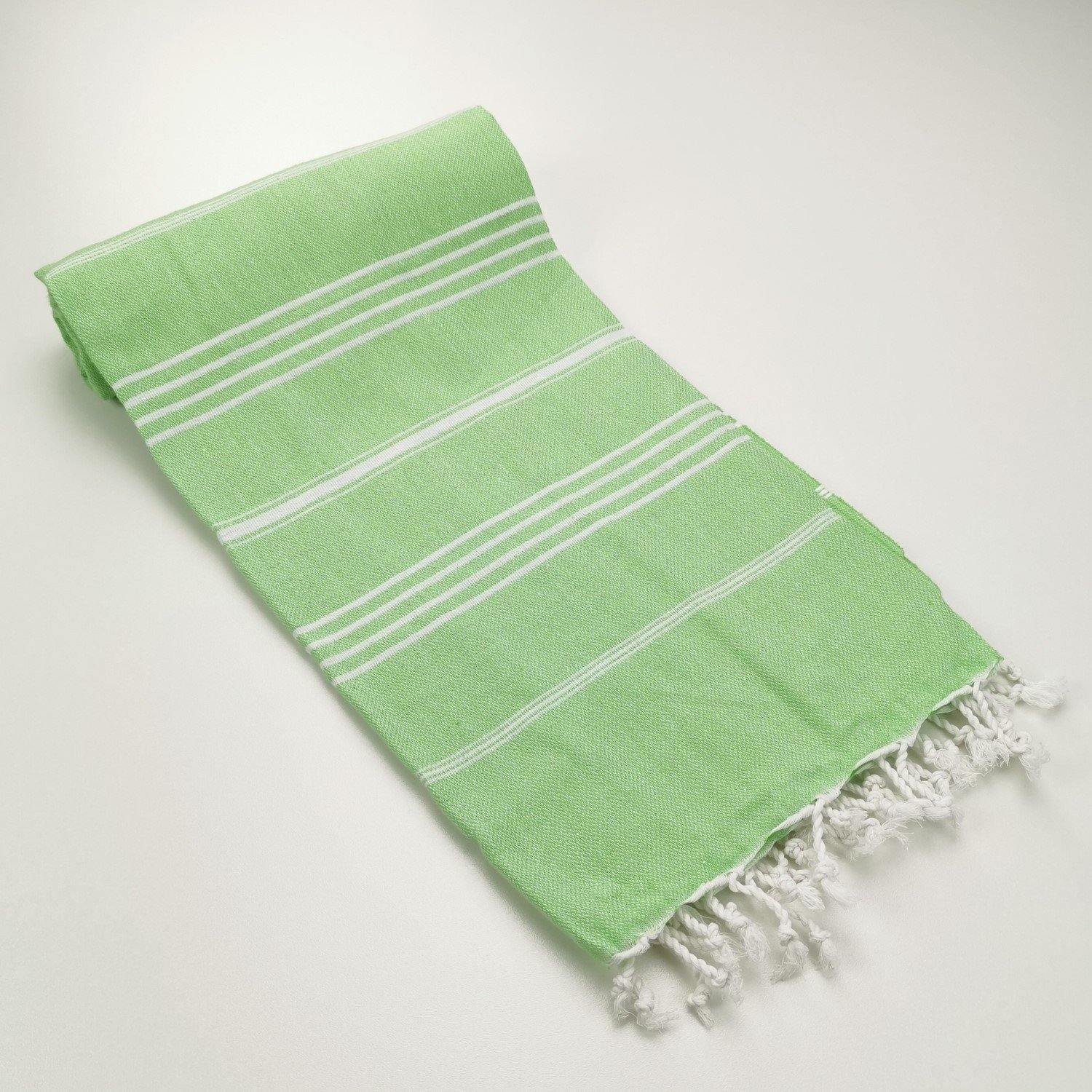 Beach Towel | Fouta | Hamam Towel | green shades - Sultan 